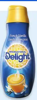 Walmart International Delight Coffee Creamer 946 mL or Silk cold Foam 369 g offer