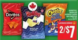 Food Basics DORITOS, RUFFLES POTATO CHIPS OR CHEETOS offer