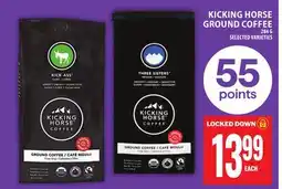Food Basics KICKING HORSE GROUND COFFEE offer
