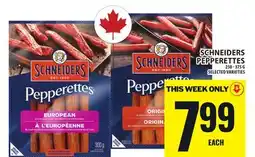 Food Basics SCHNEIDERS PEPPERETTES offer