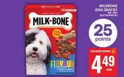 Food Basics MILKBONE DOG SNACKS offer