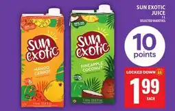 Food Basics SUN EXOTIC JUICE offer