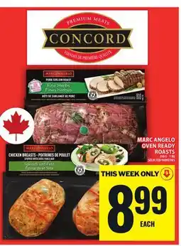 Food Basics MARC ANGELO OVEN READY ROASTS offer