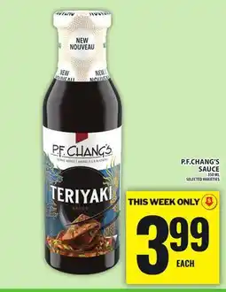 Food Basics P.F.CHANG'S SAUCE offer