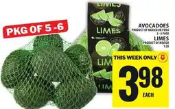 Food Basics AVOCADOES OR LIMES offer
