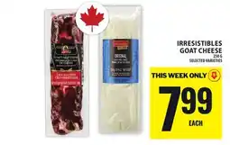 Food Basics IRRESISTIBLES GOAT CHEESE offer
