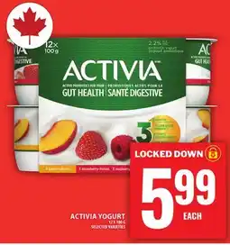 Food Basics ACTIVIA YOGURT offer