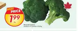 Sobeys Broccoli Crowns offer