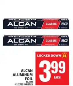Food Basics ALCAN ALUMINUM FOIL offer