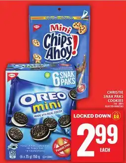Food Basics CHRISTIE SNAK PAKS COOKIES offer
