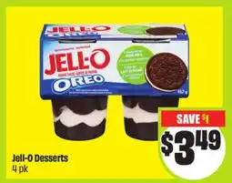 FreshCo Jell-O Desserts 4 pk offer