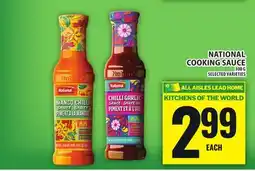 Food Basics NATIONAL COOKING SAUCE offer