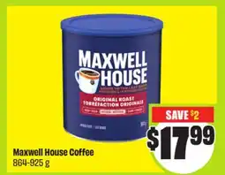 FreshCo Maxwell House Coffee 864-925g offer