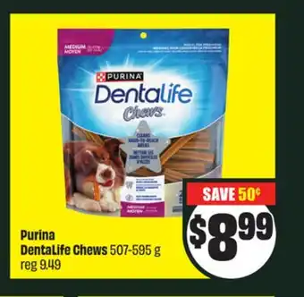 FreshCo Purina Dentalife Chews 507-595g offer