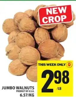 Food Basics JUMBO WALNUTS offer
