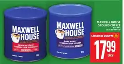 Food Basics MAXWELL HOUSE GROUND COFFEE offer