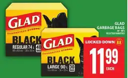 Food Basics GLAD GARBAGE BAGS offer