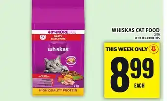 Food Basics WHISKAS CAT FOOD offer