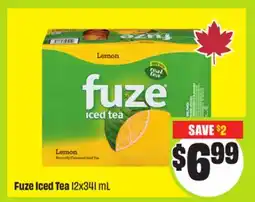 FreshCo Fuze Iced Tea 12x341 mL offer