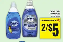 Food Basics DAWN DISH DETERGENT offer