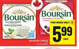 Food Basics BOURSIN CHEESE offer