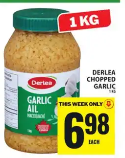 Food Basics DERLEA CHOPPED GARLIC offer