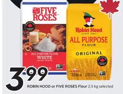 Sobeys ROBIN HOOD or FIVE ROSES Flour offer