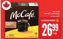 Food Basics McCAFÉ COFFEE CAPSULES offer