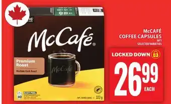 Food Basics McCAFÉ COFFEE CAPSULES offer