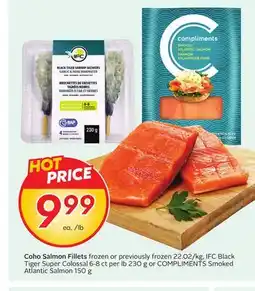 Sobeys Coho Salmon Fillets offer