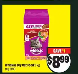 FreshCo Whiskas Dry Cat Food 2kg offer