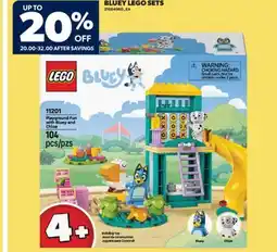 Real Canadian Superstore BLUEY LEGO SETS offer