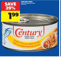 Real Canadian Superstore CENTURY TUNA, 180 G offer