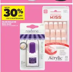 Real Canadian Superstore FALSE NAILS OR NAIL GLUE offer