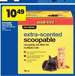 Real Canadian Superstore NO NAME CAT LITTER, 18 KG offer