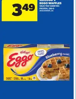 Real Canadian Superstore KELLOGG'S EGGO WAFFLES, 280 G offer