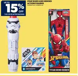 Real Canadian Superstore STAR WARS AND HEROES ACTION FIGURES offer