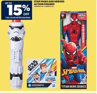 Real Canadian Superstore STAR WARS AND HEROES ACTION FIGURES offer