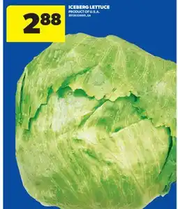 Real Canadian Superstore ICEBERG LETTUCE offer