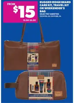 Real Canadian Superstore RUGGED RIDGE BEARD CARE KIT, TRAVEL KIT OR WEEKENDER'S BAG offer