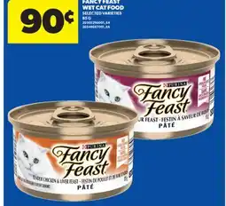 Real Canadian Superstore FANCY FEAST WET CAT FOOD, 85 G offer