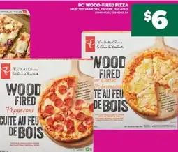 Real Canadian Superstore PC WOOD-FIRED PIZZA, 351-413 G offer