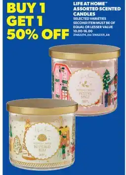 Real Canadian Superstore LIFE AT HOME ASSORTED SCENTED CANDLES offer