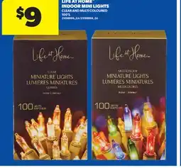 Real Canadian Superstore LIFE AT HOME INDOOR MINI LIGHTS, 100'S offer