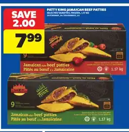 Real Canadian Superstore PATTY KING JAMAICAN BEEF PATTIES, 1.17 KG offer
