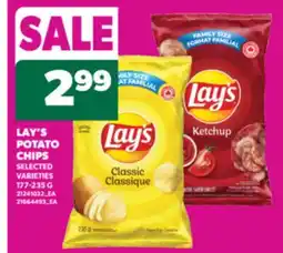 Real Canadian Superstore LAY'S POTATO CHIPS, 177-235 G offer