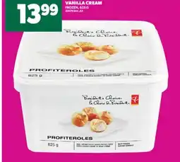 Real Canadian Superstore PC PROFITEROLES VANILLA CREAM, 625 G offer