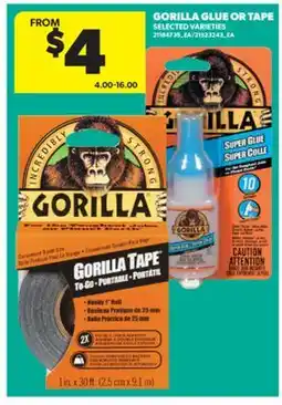 Real Canadian Superstore GORILLA GLUE OR TAPE offer