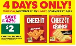 Real Canadian Superstore CHEEZ-IT CRACKERS, 191/200 G offer