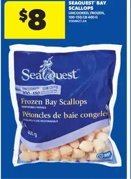Real Canadian Superstore SEAQUEST BAY SCALLOPS, 100-150/LB 400 G offer